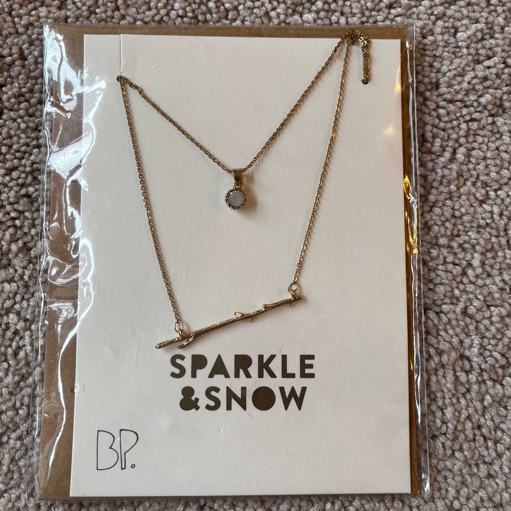 NEW Nordstrom Double Layered Necklace